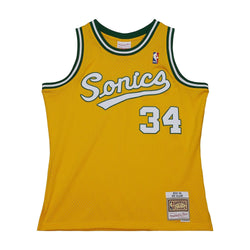 Mitchell & Ness - Ray Allen 34, Seatle Supersonics 03-04 Alternate NBA Swingman Jersey - SPORTFIRST HERVEY BAY
