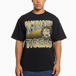 Mitchell & Ness - Richmond Tigers In Line Stack Tee - SPORTFIRST HERVEY BAY
