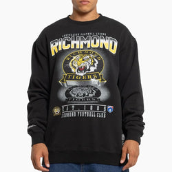 Mitchell & Ness - Richmond Tigers Shield Crew Jumper - SPORTFIRST HERVEY BAY