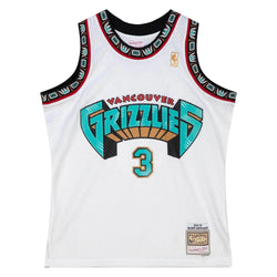 Mitchell & Ness - Shareef Abdul-Rahim 3, 1996-97 Vancouver Grizzlies Road NBA Swingman Jersey - SPORTFIRST HERVEY BAY