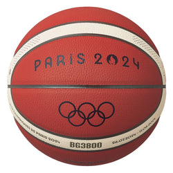 Molten BG3800 2024 Paris Olympics Leather Basketball - SPORTFIRST HERVEY BAY