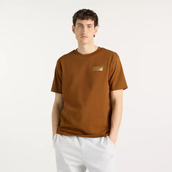 New Balance Relaxed Fit Premium Logo Mens Tee