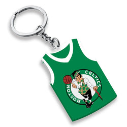 NBA Boston Celtics Rubber Jersey Key Ring - SPORTFIRST HERVEY BAY
