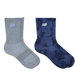 New Balance Ribbed Cuff Midcalf Socks (2 Pairs) - SPORTFIRST HERVEY BAY
