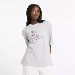 New Balance Womens Oversized Flower Tee - SPORTFIRST HERVEY BAY