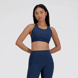 New Balance Womens Sleek Medium Support Sports Bra - SPORTFIRST HERVEY BAY