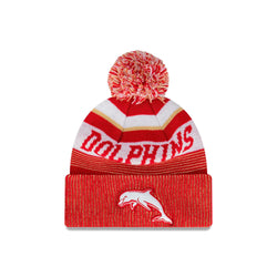 New Era 2024 Dolphins Knitted Stripe Beanie - SPORTFIRST HERVEY BAY