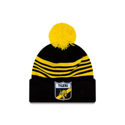 New Era 2024 Richmond Tigers Striped Beanie - SPORTFIRST HERVEY BAY