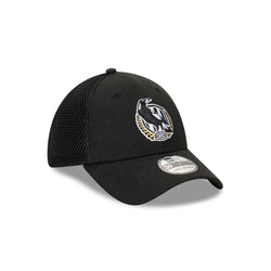 New Era 24 Collingwood Magpies 39Thirty Spacer Mesh Fitted Cap - SPORTFIRST HERVEY BAY