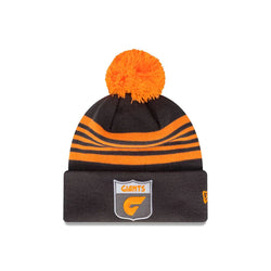 New Era GWS Giants Retro Beanie With Pom - SPORTFIRST HERVEY BAY