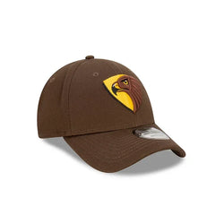 New Era Hawthorn Hawks Official Team Colours 9Forty CS Adjustable Cap - SPORTFIRST HERVEY BAY