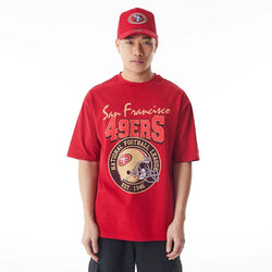 New Era San Francisco 49ers Helmet Graphic Tee - SPORTFIRST HERVEY BAY