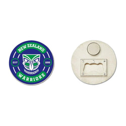 New Zealand Warriors Bottle Opener Magnet - SPORTFIRST HERVEY BAY