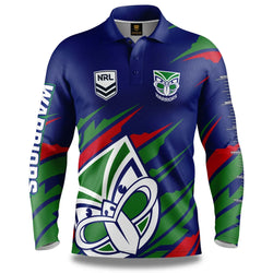 New Zealand Warriors Ignition Fishing Shirt - SPORTFIRST HERVEY BAY