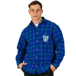 New Zealand Warriors Mustang Flannel Shirt - SPORTFIRST HERVEY BAY