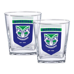 New Zealand Warriors Spirit Glasses - SPORTFIRST HERVEY BAY
