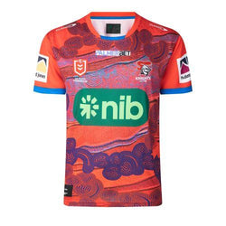 Newcastle Knights 2024 Mens Indigenous Jersey - SPORTFIRST HERVEY BAY