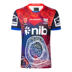 Newcastle Knights 2025 Mens Indigenous Jersey - SPORTFIRST HERVEY BAY