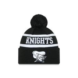 New Era Newcastle Knights Knitted Beanie With Pom