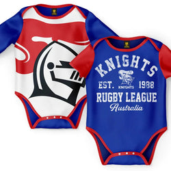 Newcastle Knights Bodysuit 2pc Gift Pack - SPORTFIRST HERVEY BAY