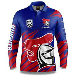 Newcastle Knights Ignition Fishing Shirt - SPORTFIRST HERVEY BAY