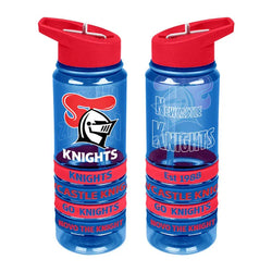 Newcastle Knights Waterbottle With Bands - SPORTFIRST HERVEY BAY