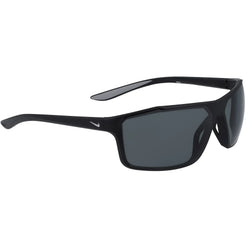 Nike Sun Windstorm P Sunglasses - Black/Silver, Polarized Grey - SPORTFIRST HERVEY BAY