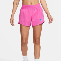 Nike Swoosh Womens Brief-Lined Running Shorts - SPORTFIRST HERVEY BAY