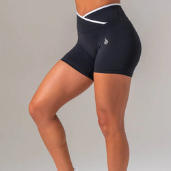 Ryderwear NKD Cross Over Contrast Invisible Scrunch Shorts