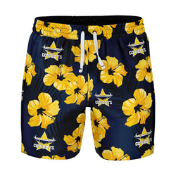 North Qld Cowboys Aloha Volley Swim Shorts - SPORTFIRST HERVEY BAY