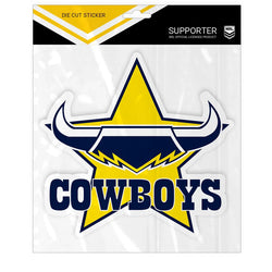 North QLD Cowboys Logo Sticker - SPORTFIRST HERVEY BAY