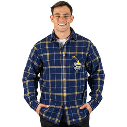 North QLD Cowboys Mustang Flannel Shirt - SPORTFIRST HERVEY BAY