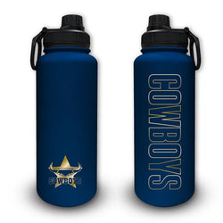 North QLD Cowboys Stainless Steel Drink Bottle - SPORTFIRST HERVEY BAY