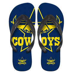 North QLD Cowboys Thongs - SPORTFIRST HERVEY BAY