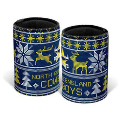 North QLD Cowboys Xmas Can Cooler - SPORTFIRST HERVEY BAY
