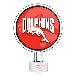 NRL Dolphins Neon Light - SPORTFIRST HERVEY BAY