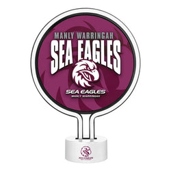 NRL Manly Warringah Sea Eagles Neon Light - SPORTFIRST HERVEY BAY
