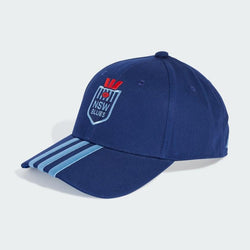 NSW Blues 2025 3 Stripes Baseball Cap - SPORTFIRST HERVEY BAY