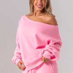 Ryderwear Womens Off The Shoulder Sweater