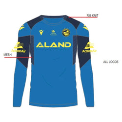 Parramatta Eels 2024 Mens Player Training Shirt - SPORTFIRST HERVEY BAY