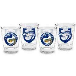 Parramatta Eels 4 Pack Shot Glasses - SPORTFIRST HERVEY BAY