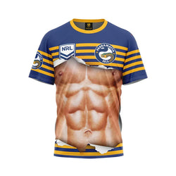 Parramatta Eels Ripped Tee - SPORTFIRST HERVEY BAY