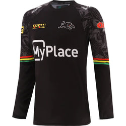 Penrith Panthers 2024 Mens Long Sleeve Training Tee - SPORTFIRST HERVEY BAY