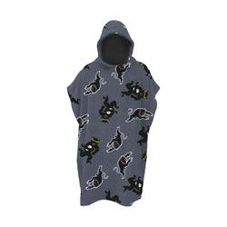 Penrith Panthers Kids Hooded Beach Towel - SPORTFIRST HERVEY BAY