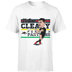 Penrith Panthers Nathan Cleary Adult Caricature Tee - SPORTFIRST HERVEY BAY