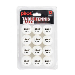 Pivot 3 Star Table Tennis Balls 12pk - SPORTFIRST HERVEY BAY