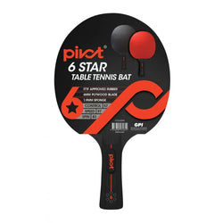 Pivot 6 Star Table Tennis Bat - SPORTFIRST HERVEY BAY