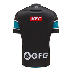 Port Adelaide 2025 Mens Run Out Tee - SPORTFIRST HERVEY BAY