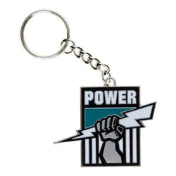 Port Adelaide Logo Keyring - SPORTFIRST HERVEY BAY