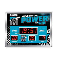 Port Adelaide Power LED Scoreboard Clock - SPORTFIRST HERVEY BAY